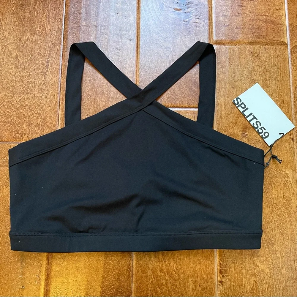 Splits59 Riley Rigor Bra - Black - Picture 4 of 6